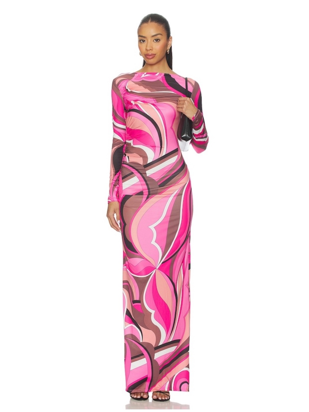 Cin Cin Empress Maxi Dress in Pink